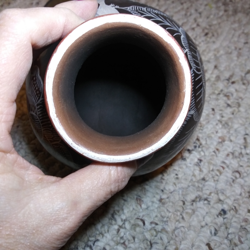 3/$18 Hand painted Southwestern Small Vase - Picture 6 of 6